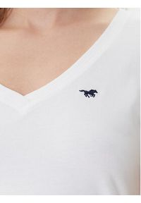 Mustang T-Shirt Beverly 1016517 Biały Slim Fit. Kolor: biały. Materiał: bawełna #8