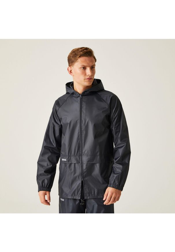 Regatta - Stormbreak Adults Hiking Wodoodporna kurtka typu shell. Kolor: niebieski. Materiał: poliester. Sport: turystyka piesza