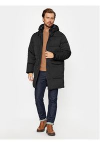 Pepe Jeans Płaszcz zimowy Brad PM402846 Czarny Regular Fit. Kolor: czarny. Materiał: syntetyk. Sezon: zima #4