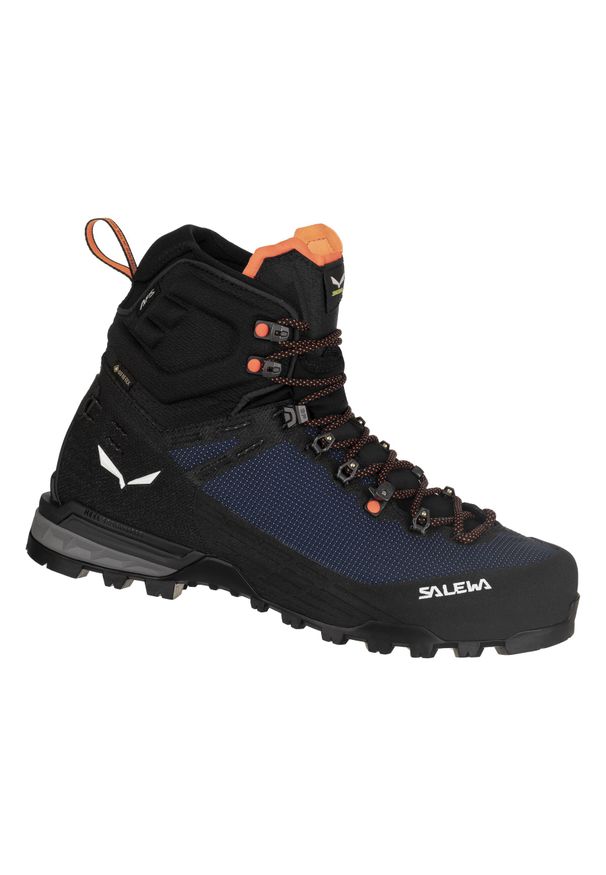 Buty Trekkingowe Męskie Salewa Ortlesdge Mid Gtx. Wysokość cholewki: za kostkę. Kolor: wielokolorowy, czarny. Materiał: nylon. Szerokość cholewki: normalna