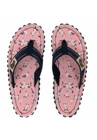 Japonki damskie Gumbies Islander Canvas Flip-Flops. Kolor: pomarańczowy
