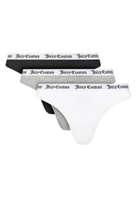 Juicy Couture Komplet 3 par fig klasycznych Diddy JCLBR224572 Kolorowy. Materiał: bawełna. Wzór: kolorowy