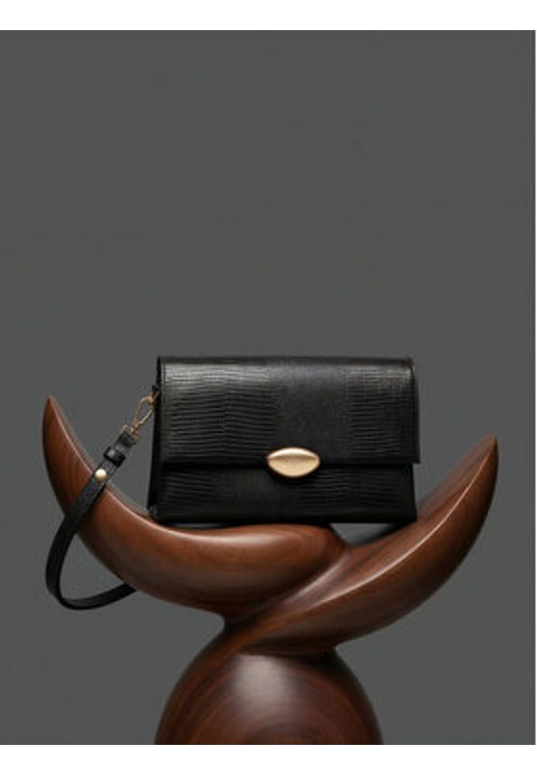 Gino Rossi Torebka CEO-LAILA-KQ034 Czarny. Kolor: czarny