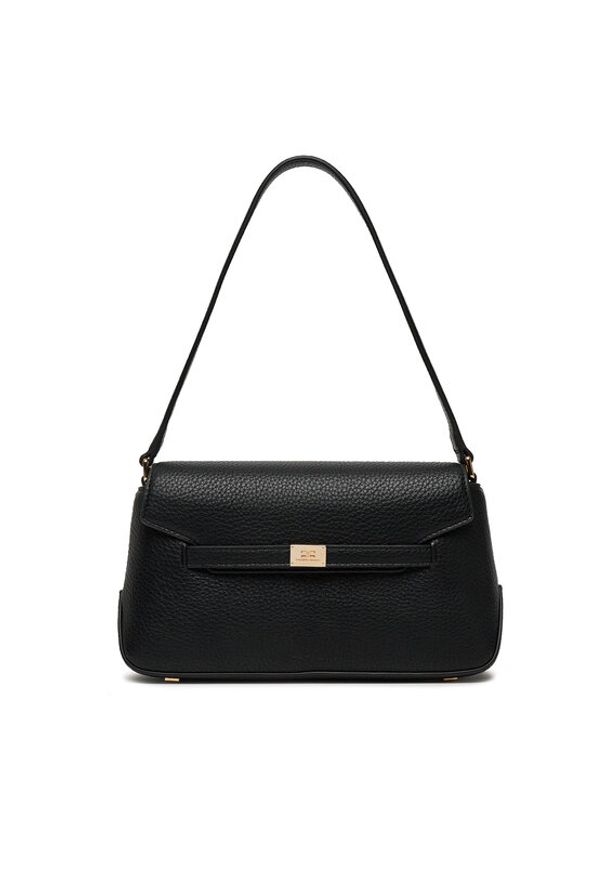 Elisabetta Franchi Torebka BS01A51E2 110 Czarny. Kolor: czarny. Materiał: skórzane