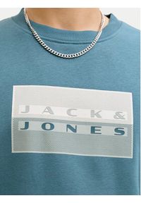 Jack & Jones Bluza Fusion 12289807 Niebieski Relaxed Fit. Kolor: niebieski. Materiał: bawełna #4