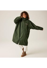 Regatta - Wodoodporny szlafrok do przewijania dla dorosłych unisex. Kolor: wielokolorowy, brązowy, zielony. Sport: turystyka piesza #1