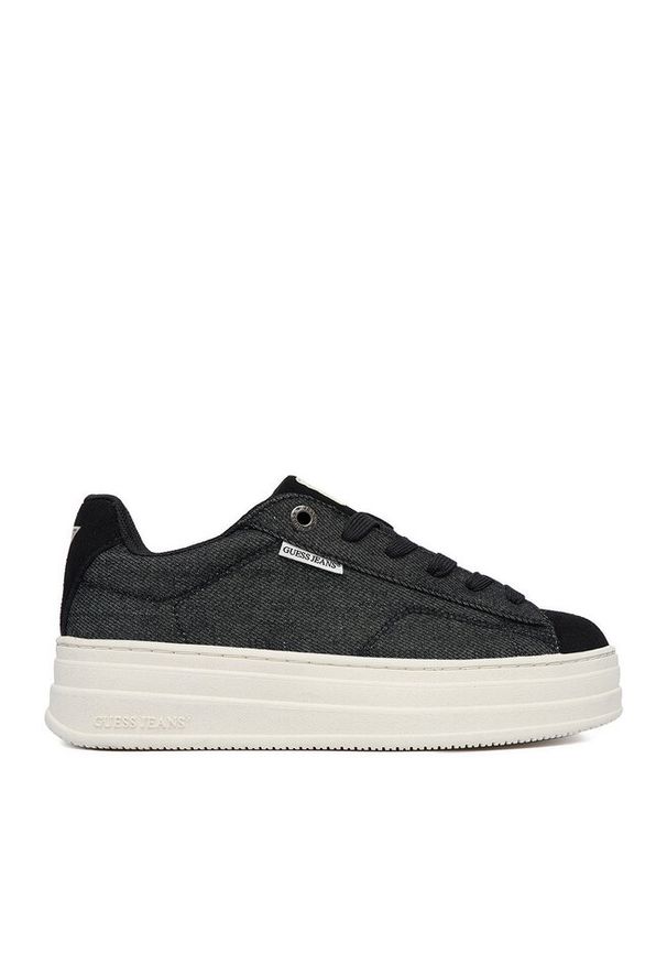 Sneakersy Guess Jeans. Kolor: czarny