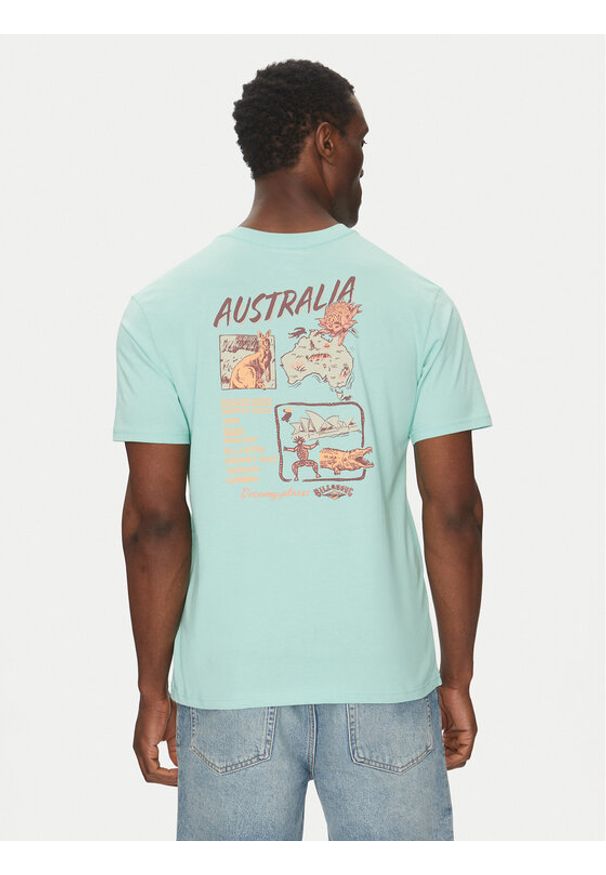 Billabong T-Shirt EBYZT00294 Niebieski Regular Fit. Kolor: niebieski. Materiał: bawełna