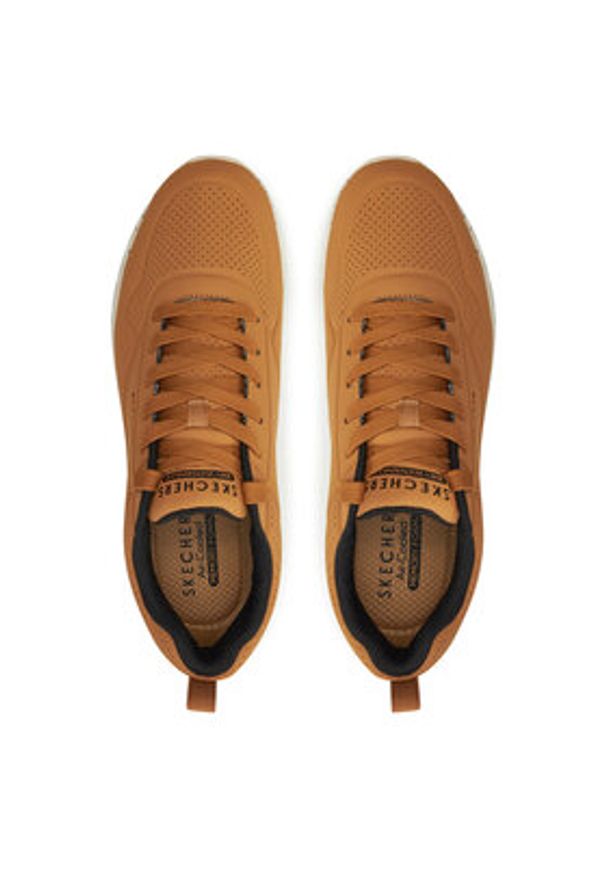 skechers - Skechers Sneakersy Uno Rugged- Wat-air-proof 183048/TAN Brązowy. Kolor: brązowy. Materiał: skóra