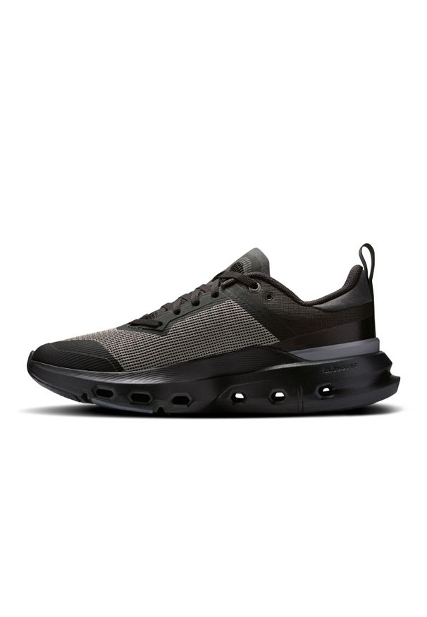 On - ON Cloudpulse Next Sneakersy damskie. Kolor: czarny. Materiał: materiał. Szerokość cholewki: normalna. Sport: fitness