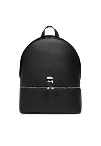 Karl Lagerfeld - KARL LAGERFELD Plecak A3W30291 Czarny. Kolor: czarny. Materiał: skóra