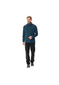 Vaude - Polar VAUDE Rosemoor II. Kolor: niebieski. Materiał: polar. Wzór: aplikacja