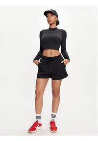 Adidas - adidas Szorty sportowe ALL SZN French Terry JJ4920 Czarny Loose Fit. Kolor: czarny. Materiał: bawełna #4