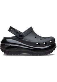 Klapki Crocs Model Classic Mega Crush Clog Kolor Czarny. Kolor: czarny. Materiał: syntetyk, materiał. Styl: sportowy #1