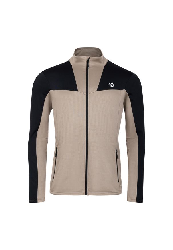 DARE 2B - Męska Warstwa Środkowa Substratum II Core Stretch Midlayer. Kolor: czarny, brązowy, wielokolorowy, beżowy. Sport: turystyka piesza