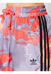 Adidas - adidas Spodnie dresowe Sunflower HC4597 Kolorowy Loose Fit. Materiał: dresówka, syntetyk. Wzór: kolorowy #5