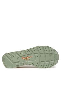 Pepe Jeans Sneakersy Brit Camp W PLS40038 Zielony. Kolor: zielony. Materiał: skóra, zamsz