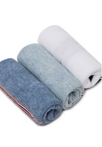 Hunter Zestaw 3 par wysokich skarpet unisex AS_HUNTER_01S_SS25 (3-PACK) Niebieski. Kolor: niebieski. Materiał: materiał, bawełna