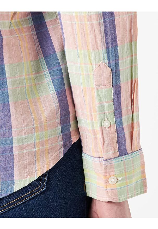 Lee - LEE ONE POCKET SHIRT DAMSKA KOSZULA LA PINK L45TIXNL 112110558