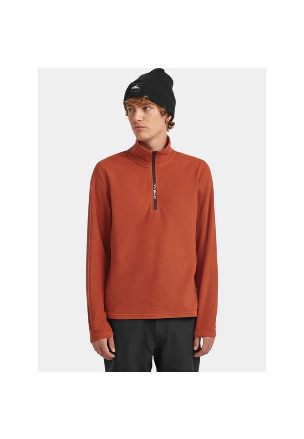 Sweter Męski O'Neill FWC'Cruz Jack's Polartec HZ. Kolor: brązowy. Materiał: polar. Sezon: zima. Sport: turystyka piesza