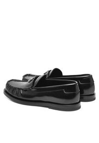 DOLCE & GABBANA - Dolce&Gabbana Mokasyny CM0074 AQ237 Czarny. Kolor: czarny. Materiał: skóra