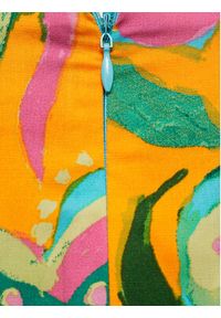 mango - Mango Spódnica mini Paulita 77070353 Kolorowy Regular Fit. Materiał: bawełna. Wzór: kolorowy