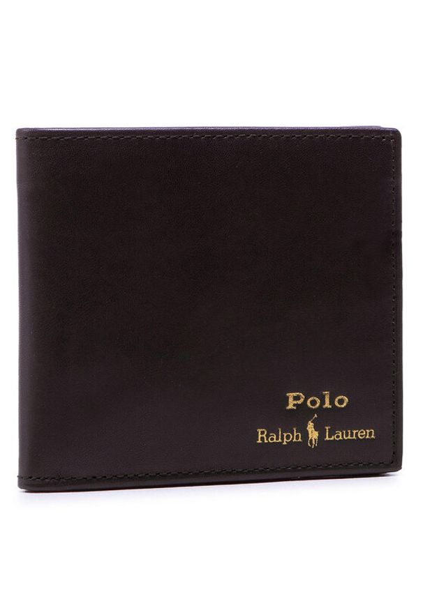 Polo Ralph Lauren Duży Portfel Męski Mpolo CO D2 405803865001 Brązowy. Kolor: brązowy. Materiał: skóra