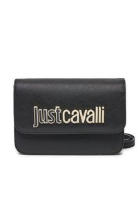 Torebka Just Cavalli. Kolor: czarny