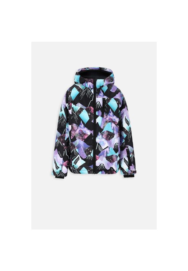 Kurtka narciarska chłopięca snowboard Lemon Explore ZL3. Typ kołnierza: kaptur, kołnierzyk stójkowy. Kolor: wielokolorowy. Materiał: poliester. Sezon: zima. Sport: narciarstwo, snowboard