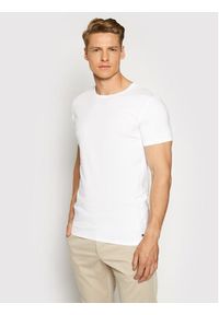 TOMMY HILFIGER - Tommy Hilfiger Komplet 3 t-shirtów Essential 2S87905187 Biały Regular Fit. Kolor: biały. Materiał: bawełna #4