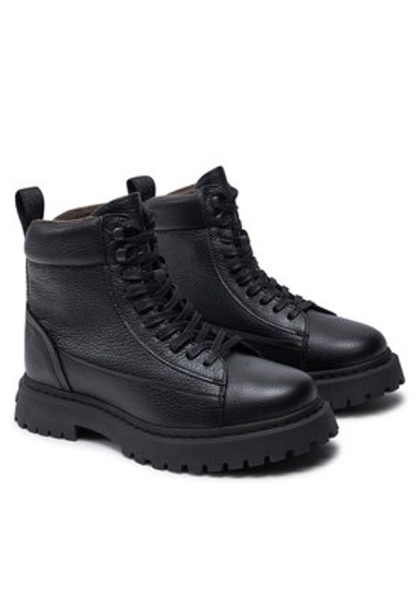 Tommy Jeans Trapery Tjm Warm Lining Boot EM0EM01274 Czarny. Kolor: czarny. Materiał: skóra