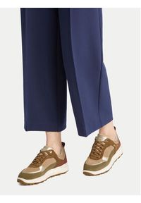 Geox Sneakersy D Spherica 4X4 B Abx D3626D 00022 CB3A8 Brązowy. Kolor: brązowy. Materiał: skóra, zamsz #7