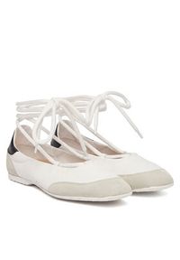 Patrizia Pepe Baleriny 8Z0123/L150-W101 Biały. Kolor: biały. Materiał: skóra #4