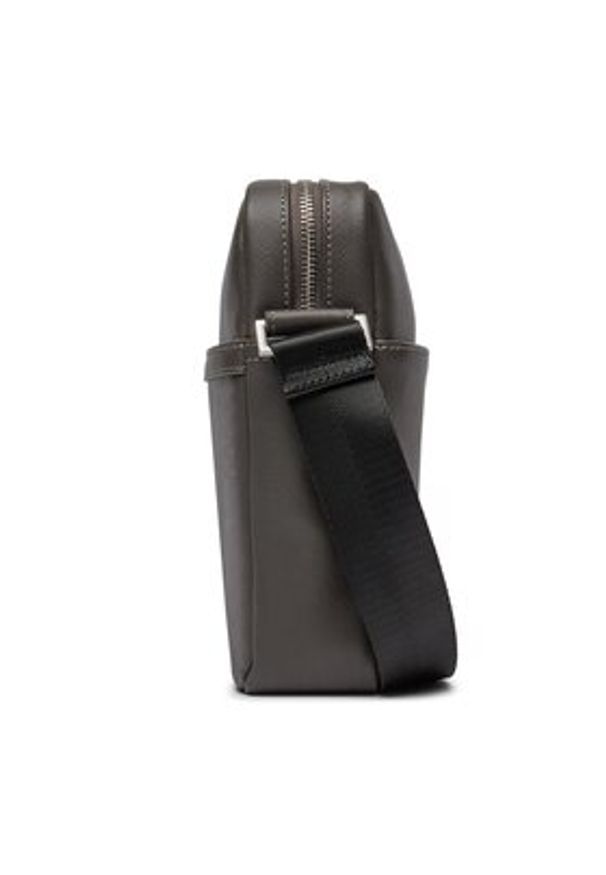 Guess Saszetka Certosa Saffiano Eco Mini-Bags HMECSA P3158 Szary. Kolor: szary. Materiał: skóra