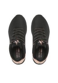 skechers - Skechers Sneakersy Shimmer Away 155196/BBK Czarny. Kolor: czarny. Materiał: skóra #5