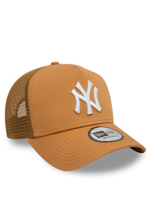 New Era Czapka z daszkiem New York Yankees League Essential 9Forty 60595191 Beżowy. Kolor: beżowy. Materiał: bawełna, materiał
