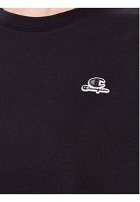 Champion T-Shirt 115498 Czarny Regular Fit. Kolor: czarny. Materiał: bawełna #4