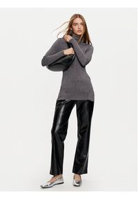 Gaudi Sukienka dzianinowa 421FD53042 Szary Slim Fit. Kolor: szary. Materiał: syntetyk #4