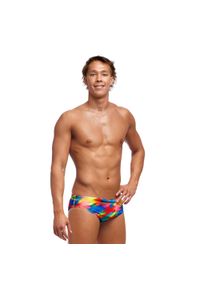 FUNKY TRUNKS - Slipy pływackie męskie Funky Trunks Classic Brief. Kolor: wielokolorowy