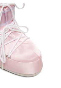 Moon Boot Śniegowce MB Icon Low Pearly 80D1409660 Różowy. Kolor: różowy. Materiał: materiał #5