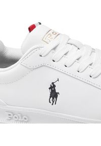 Polo Ralph Lauren Sneakersy Hrt Ct II 809860883003 Biały. Kolor: biały. Materiał: skóra