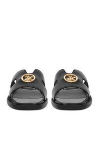Beverly Hills Polo Club Klapki EO-WI16-ALYSHA-02 Czarny. Kolor: czarny. Materiał: skóra #5