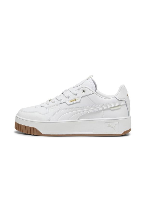 Buty Damskie Puma Carina Street Lux. Kolor: biały. Sport: turystyka piesza