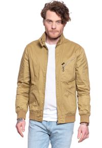 Lee - MĘSKA KURTKA PRZEJŚCIOWA LEE HARRINGTON JACKET SAFARI L86LTOSH 112122711