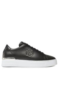 Philipp Plein - PHILIPP PLEIN Sneakersy Hexagon FABS USC0379 PLE075N Czarny. Kolor: czarny. Materiał: skóra