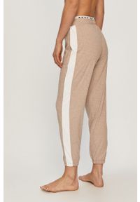 DKNY - Dkny - Spodnie piżamowe. Kolor: beżowy #2