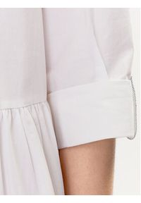 Fabiana Filippi Sukienka koszulowa ABD273W188 Biały Regular Fit. Kolor: biały. Materiał: bawełna. Typ sukienki: koszulowe #5