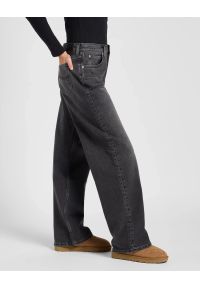 Lee - DAMSKIE SPODNIE LEE LOW SLUNG SLOUCH CHARRED BLACK 112371088 #4