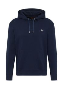 Lee - LEE PLAIN HOODIE MĘSKA BLUZA Z KAPTUREM EMPEROR NAVY L80YRFA67. Typ kołnierza: kaptur