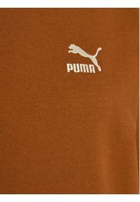 Puma Bluza Unisex Better Clasics 624244 Brązowy Relaxed Fit. Kolor: brązowy. Materiał: bawełna #6